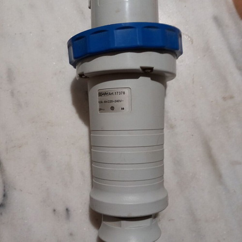 3-Pole Male Plug 63A IP67 Waterproof Like New