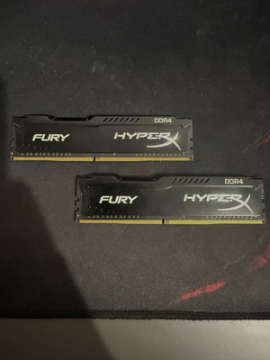 HyperX Fury DDR4 16GB (2x8GB) 2400MHz Gaming RAM kit