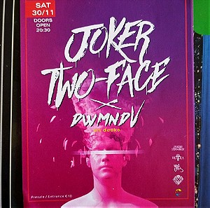 Joker twoface live Ιωάννινα εισιτήριο