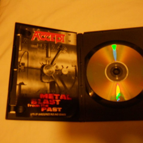 Accept Metal Blast From The Past album DVDplus used, metal