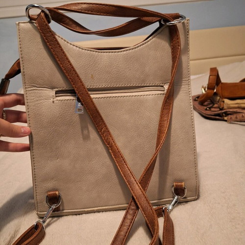 Leather backpack like new