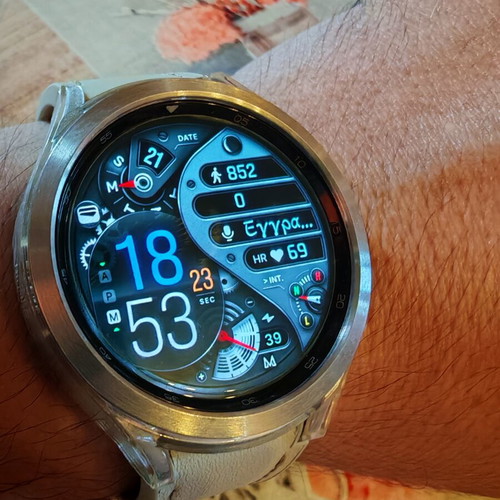 Samsung Galaxy Watch 6 47 като нов с калъф и протекция за екран Ringke