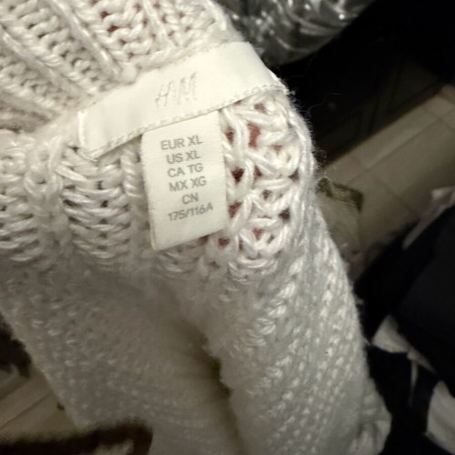 Extreme Oversized Knitwear H&M like new, beige, XXL