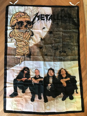 Σημαία banner Metallica - One συλλεκτική υφασμάτινη