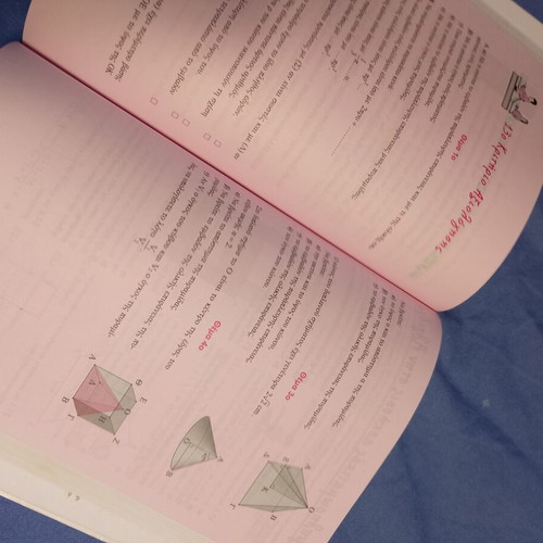 Mathematics B Gymnasiou textbook like new, Greek language