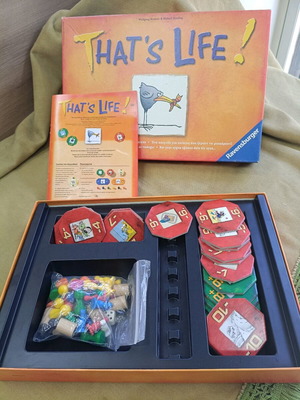 That's Life board game used, Ravensburger 2005