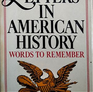 LETTERS IN AMERICAN HISTORY