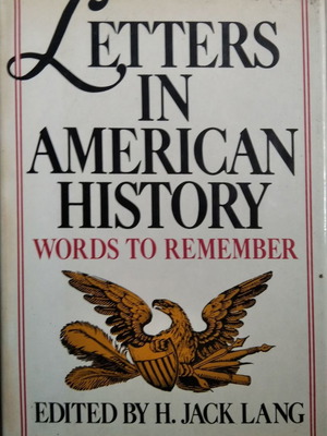Letters in American History μεταχειρισμένο