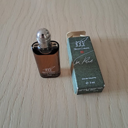 Henry Cottons In Red Miniature Eau de Toilette 7ml new with box