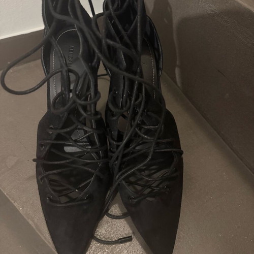 Kendall &Kylie suede pumps like new, black, size 40