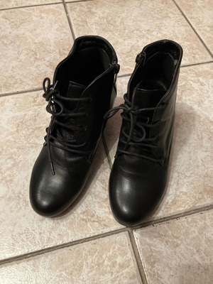 Aero Anatomics leather lace-up anatomical shoes size 38, like new, black