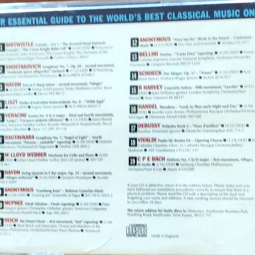Classic CD John Williams like new, classical music