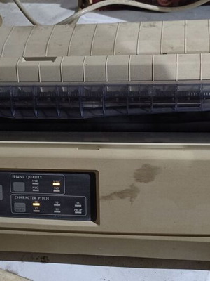 OKI Microline 3321 dot matrix 9-pin printer used