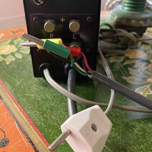 Stax SRD-7 προσαρμογέας και SRX-3 ηλεκτροστατικά ακουστικά μεταχειρισμένα, ενσύρματα