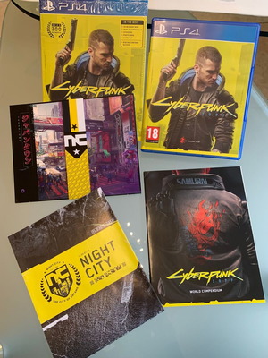 Cyberpunk 2077 Deluxe Day 1 edition για Playstation 4+5 σαν καινούργιο