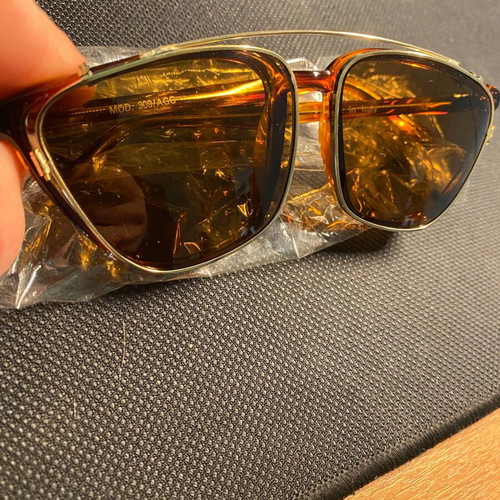 Saint Louis sunglasses new, Italian, brown and gold