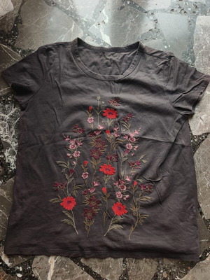 T Shirt American Eagle brown, like new, size S