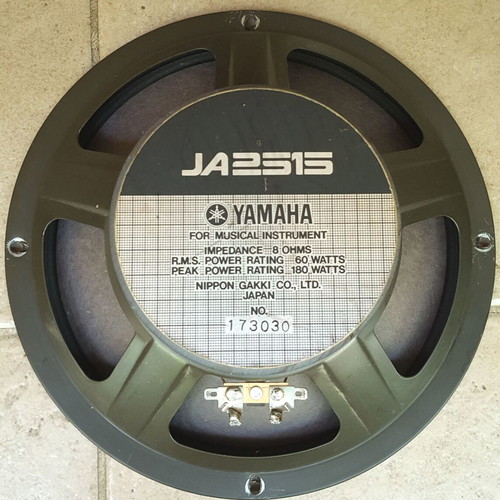 Yamaha guitar speakers 10" used from G50 210 amplifier