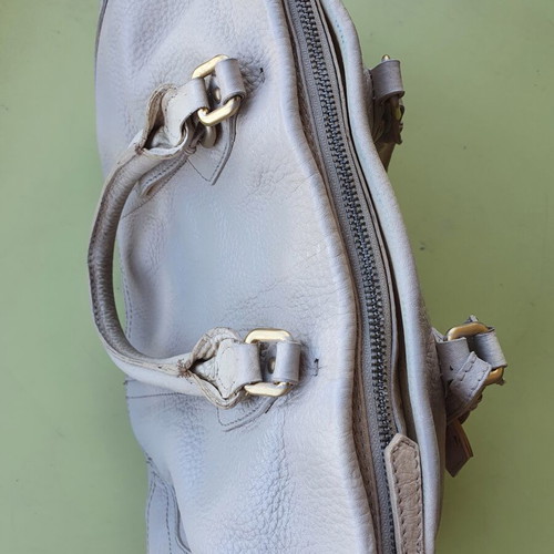 Prada shoulder bag refurbished, white color