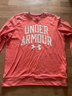 Under Armour Mens Long Sleeve Jersey used, size L, orange