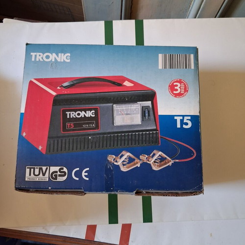 Tronic T5 12V 5A Car Battery Charger like new with Ammeter
