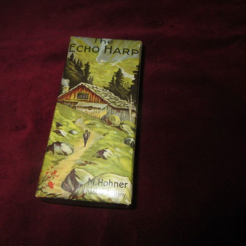 The Echo Harp harmonica German-made by Hofner new