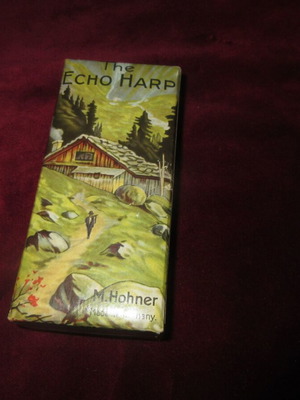 The Echo Harp harmonica German-made by Hofner new