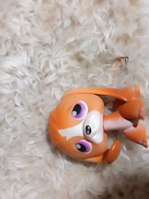 Littlest Pet Shop 301 Orange and White Beagle Dog like new