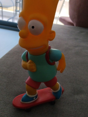 Bart Simpson bubblebath figure used