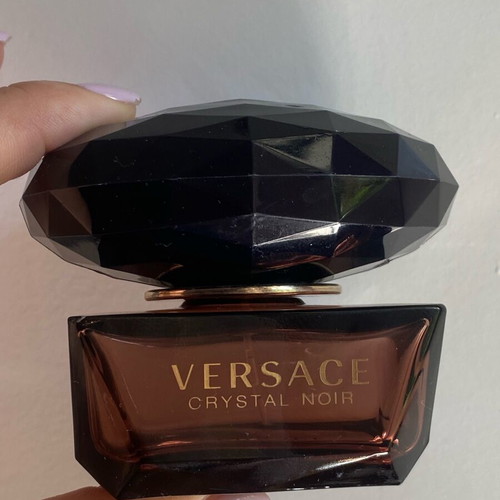 Versace Crystal Noir Eau de Parfum 50ml empty bottle used