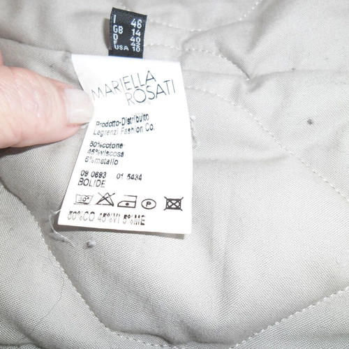 Italian jacket like new, warm with lining and real fur, size XL