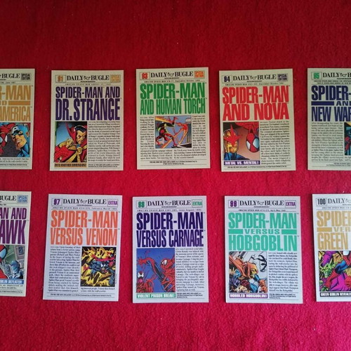 Spiderman Cards 1994 Fleer The Amazing Spider-Man like new, random numbers