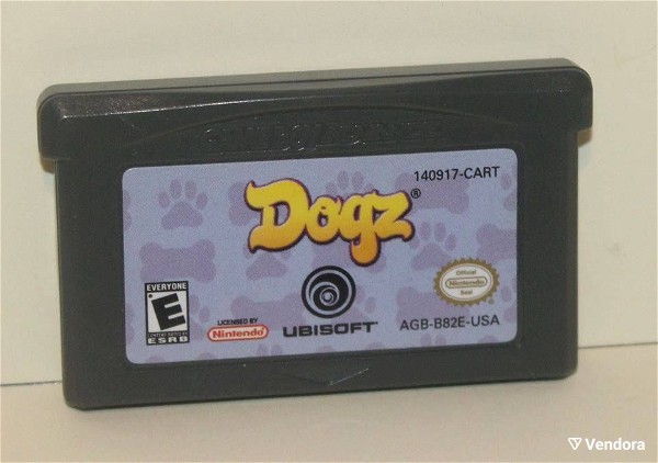  Nintendo Game Boy Advance Dogz se kali katastasi / litourgi timi 4 evro