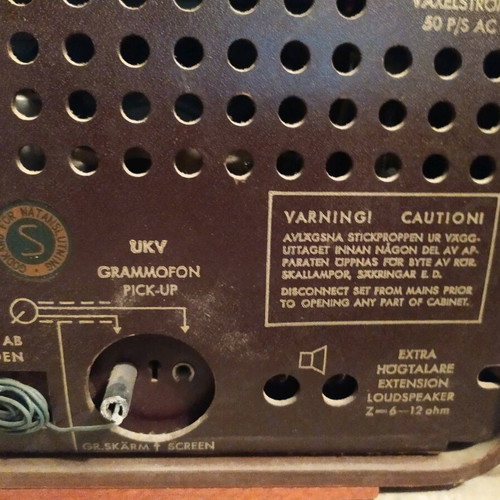 Vintage Luxor Radio Colibri used, 1950s from Sweden