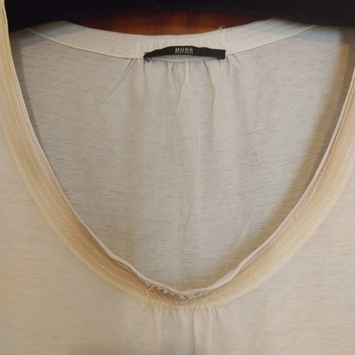 Boss sleeveless shirt used, size L, beige