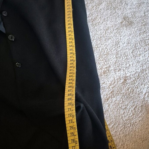 Women's dress used, black, size 46