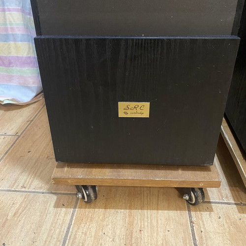 SRC Cambridge audiophile floor speakers used with Scan-Speak drivers