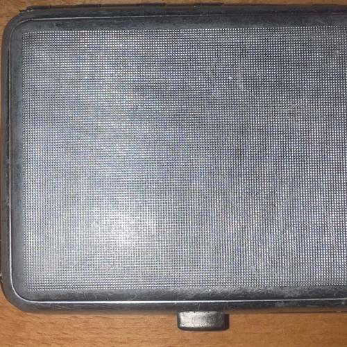 CCCP Space Tobacco Case 1961 Used, Vostok Launch Enamel