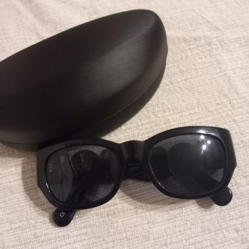 Versace sunglasses like new, vintage with gold decor
