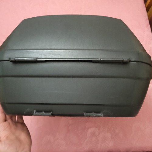Motorcycle luggage box used, 36lt capacity, fits full face helmet