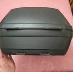 Motorcycle luggage box used, 36lt capacity, fits full face helmet