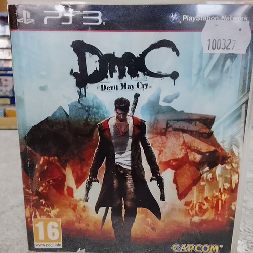 Devil May Cry PS3 game used with manual