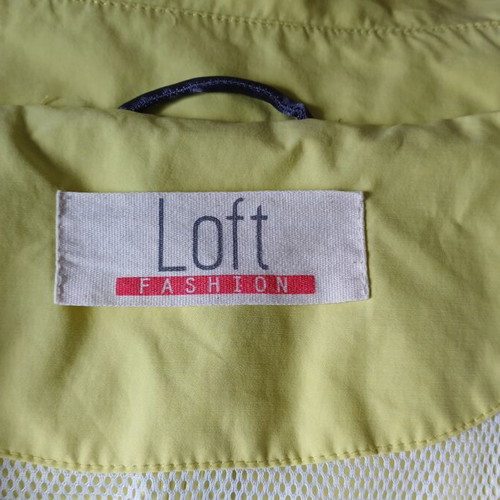 Loft Fashion yellow windproof jacket like new, size 46