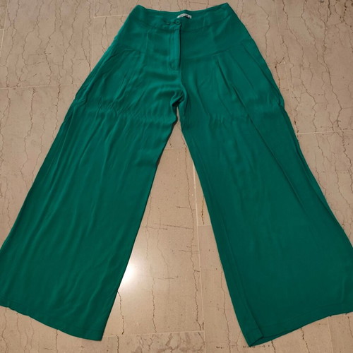 Bill Cost pants medium size, like new, green, high waist, airy