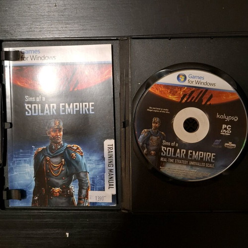 Sins of a Solar Empire PC used, in good condition