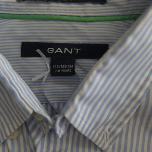 Gant shirt size 7/8 blue like new