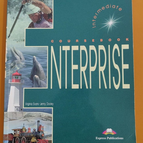 Enterprise Intermediate Coursebook used, Greek language