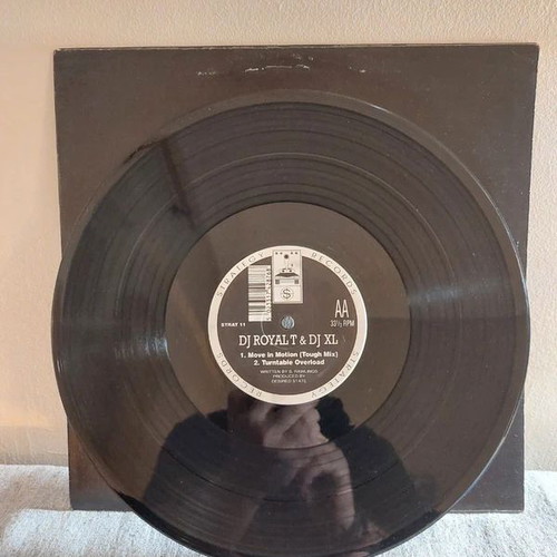DJ Royal T Fantasy In Motion vinyl record used, electronic