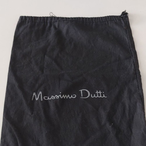 Massimo Dutti black fabric dust bag like new