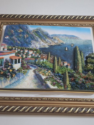 Framed wall art print